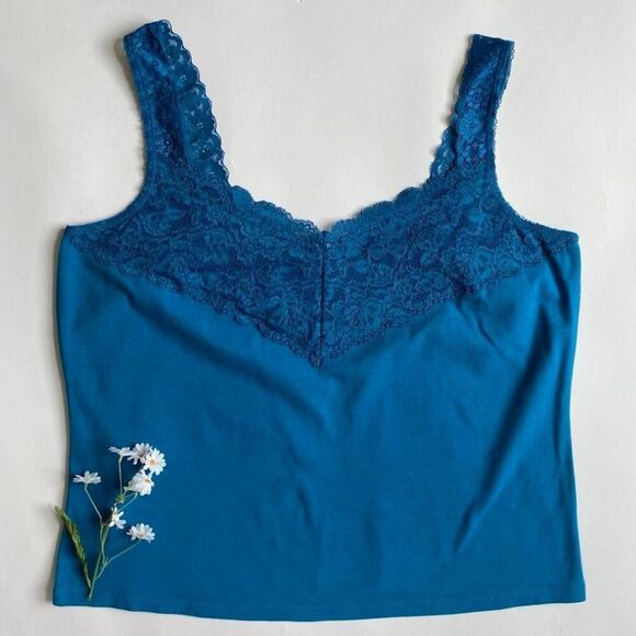 Y2K blue cami - Picture 1 of 8